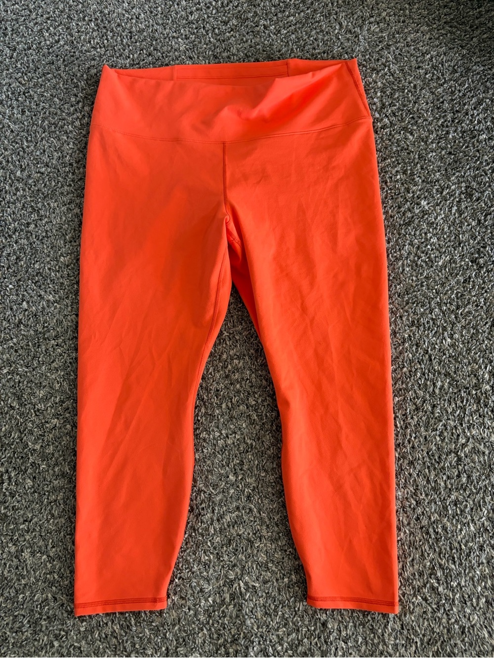 Fabletics Bright Orange Kids Leggings